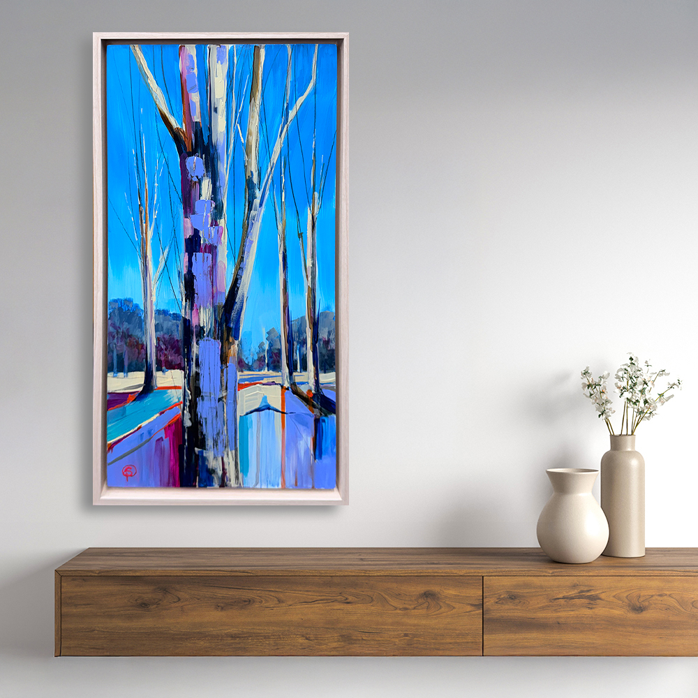 View of picture in situ